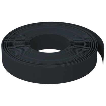 Bordures de jardin 3 pcs noir 10 m 10 cm polyéthylène