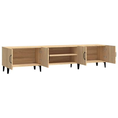 Meubles TV chêne sonoma 180x31,5x40 cm bois d'ingénierie