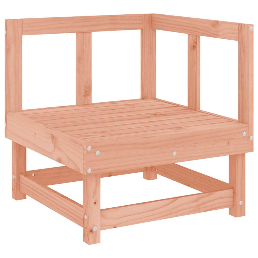 Canapé d'angle de jardin bois massif douglas