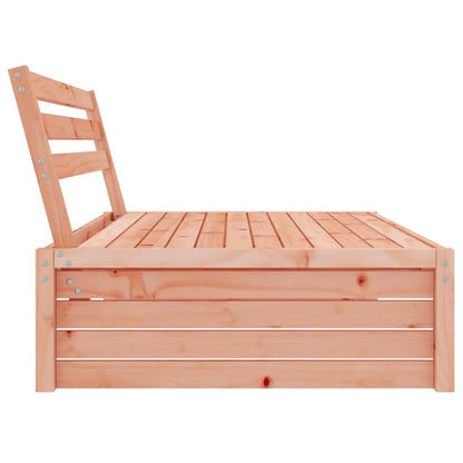 Canapé central de jardin 120x80 cm bois massif douglas