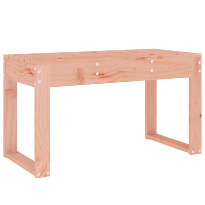 Banc de jardin 80x38x45 cm bois massif Douglas