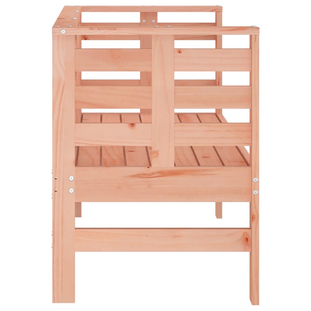 Banc de jardin 111,5x53x71 cm bois massif de douglas