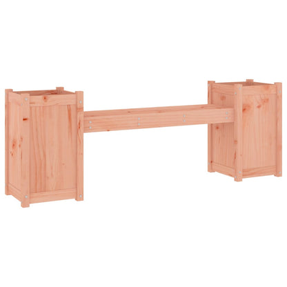 Banc avec jardinières 180x36x63 cm bois massif de douglas