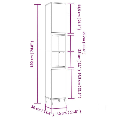 Ensemble de meubles salle de bain 3 pcs blanc bois d'ingénierie