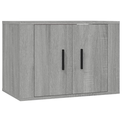 Meubles TV muraux 2 pcs sonoma gris 57x34,5x40 cm