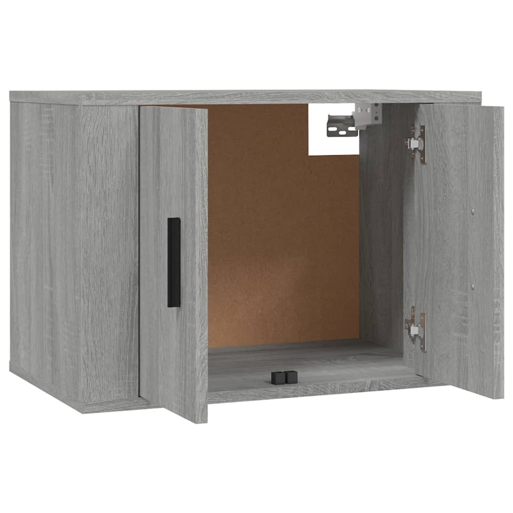 Meubles TV muraux 2 pcs sonoma gris 57x34,5x40 cm