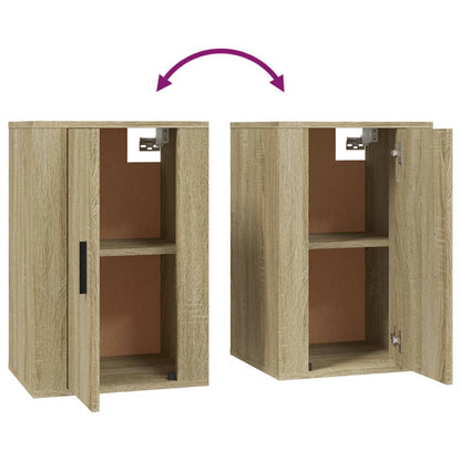 Ensemble de meubles TV 2 pcs chêne sonoma bois d'ingénierie