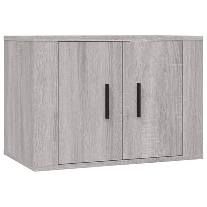 Ensemble de meubles TV 2 pcs Sonoma gris Bois d'ingénierie