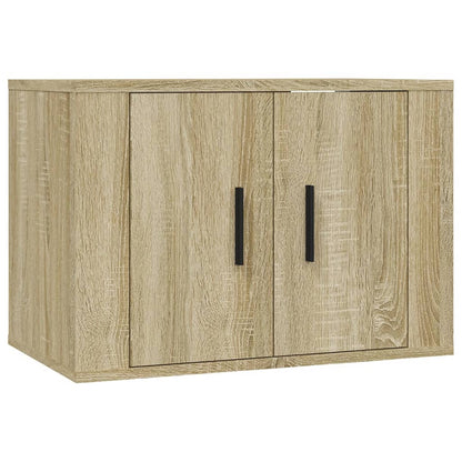 Ensemble de meubles TV 2 pcs chêne sonoma bois d'ingénierie