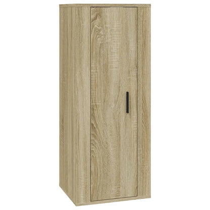 Ensemble de meubles TV 2 pcs chêne sonoma bois d'ingénierie