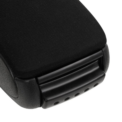 Reposabrazos para coche negro 14x33x(32-48,5) cm ABS