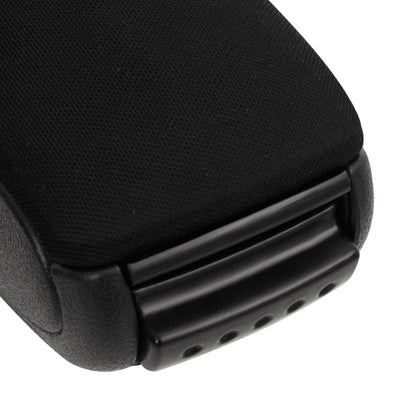 Reposabrazos para coche negro 12x31x(29,5-47) cm ABS