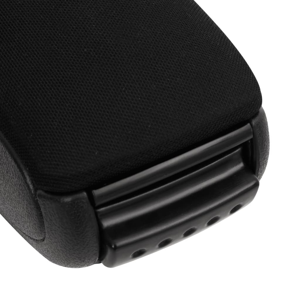 Reposabrazos para coche negro 11,5x32x(30-50) cm ABS