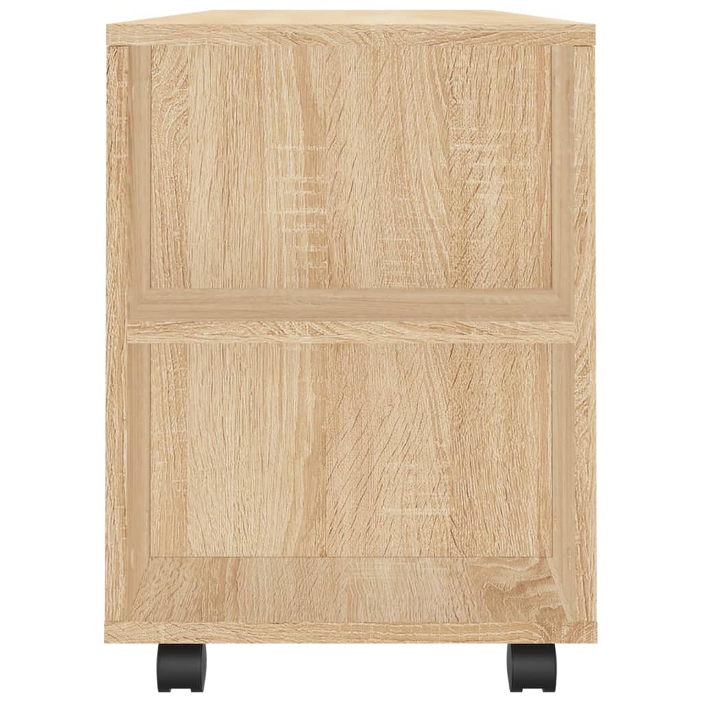 Meubles TV chêne sonoma 102x34,5x43 cm bois d'ingénierie