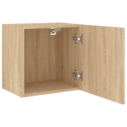 Muebles TV suspendidos 2 uds roble sonoma 40,5x30x40 cm