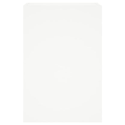 Meubles TV muraux 2 pcs blanc 40,5x30x60 cm bois d'ingénierie