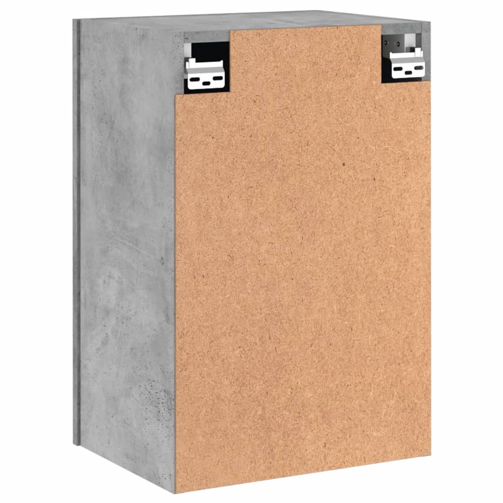 Meubles TV muraux 2 pcs gris béton 40,5x30x60cm bois ingénierie