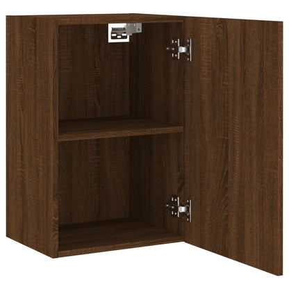 Meubles TV muraux 2 pcs chêne marron 40,5x30x60 cm