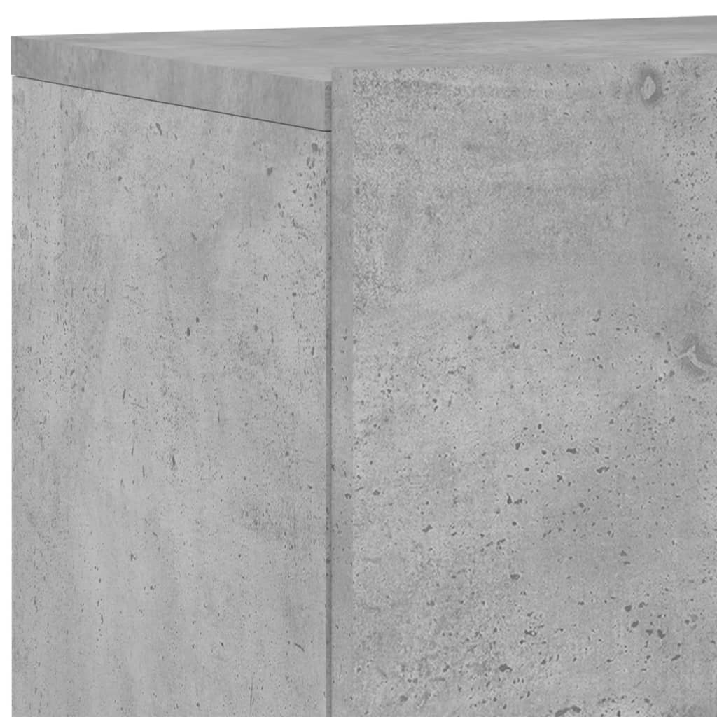 Meubles TV muraux 2 pcs gris béton 60x30x41 cm