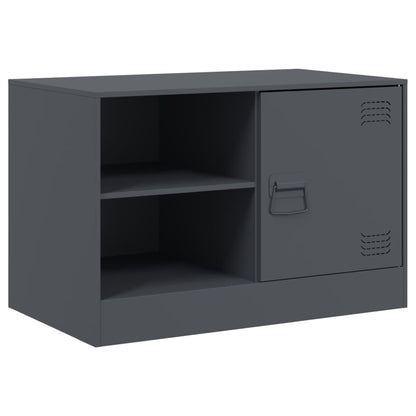 Meubles TV 2 pcs anthracite 67x39x44 cm acier