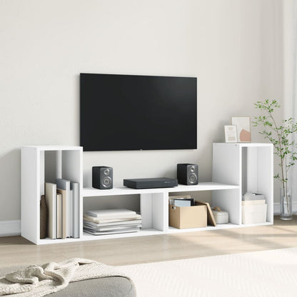 Meubles TV 2 pcs blanc 75x30x50 cm bois d'ingénierie