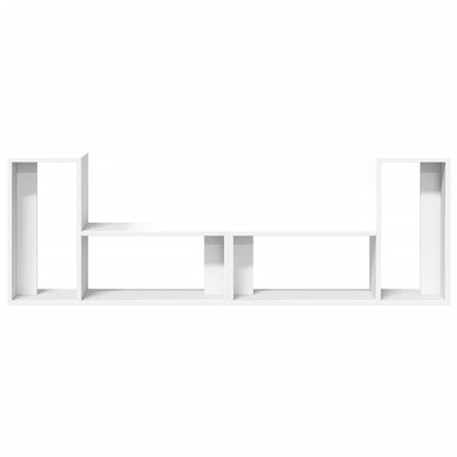 Meubles TV 2 pcs blanc 75x30x50 cm bois d'ingénierie