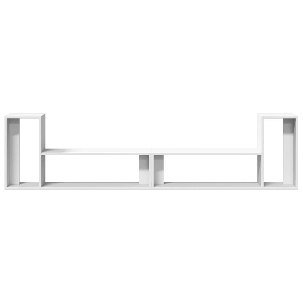 Meubles TV 2 pcs blanc 100x30x50 cm bois d'ingénierie