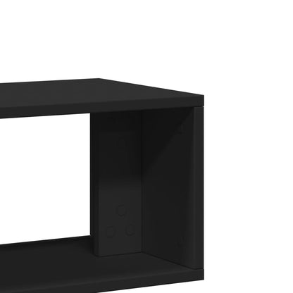 Meubles TV 2 pcs noir 100x30x50 cm bois d'ingénierie