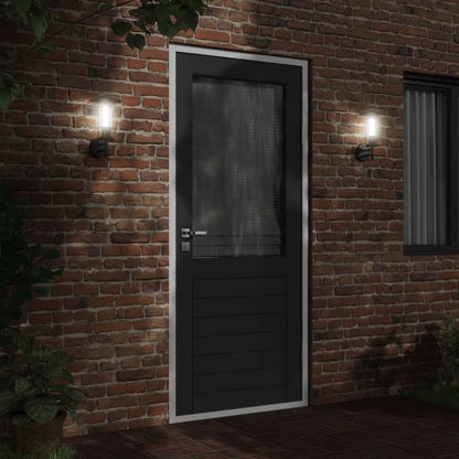 Black stainless steel outdoor wall light