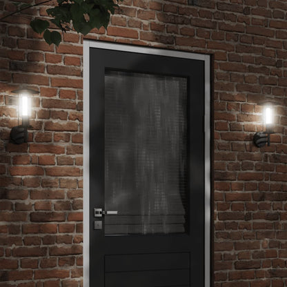 Black stainless steel outdoor wall light