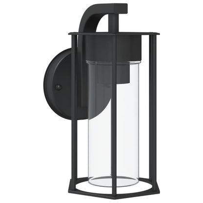 Black stainless steel outdoor wall light