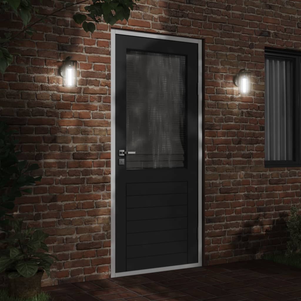 Black stainless steel outdoor wall light