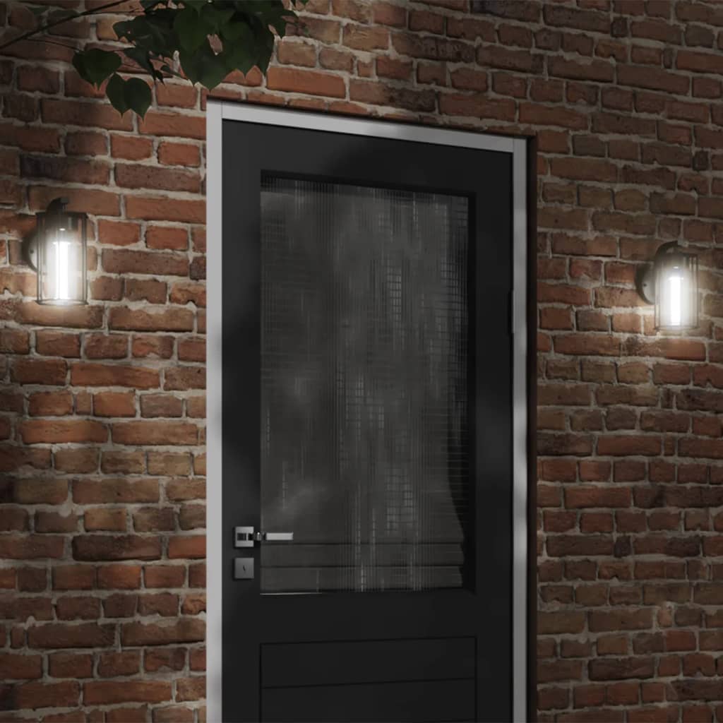 Black stainless steel outdoor wall light