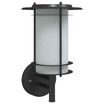 Black stainless steel outdoor wall light