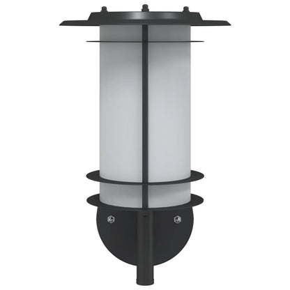 Black stainless steel outdoor wall light