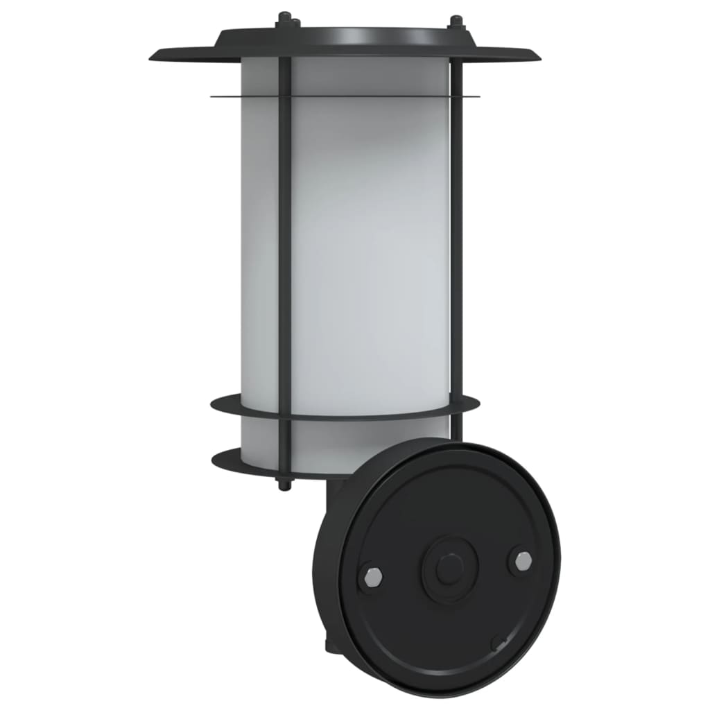 Black stainless steel outdoor wall light