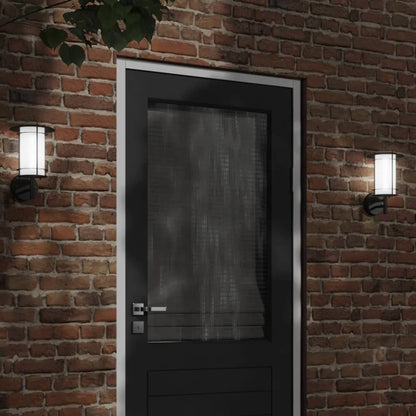 Black stainless steel outdoor wall light