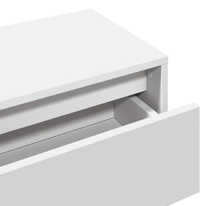 Ensemble de meubles de couloir 4 pcs blanc bois d'ingénierie