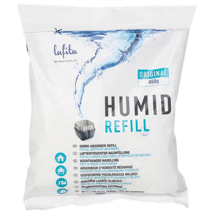 Absorbedores de humedad con recambio bolsas 4 uds 450 g