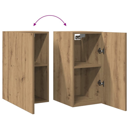 Meubles TV 2 pcs chêne artisanal 30,5x30x60cm bois d'ingénierie