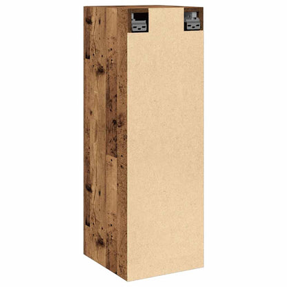 Meubles TV 2 pcs vieux bois 30,5x30x90 cm bois d'ingénierie