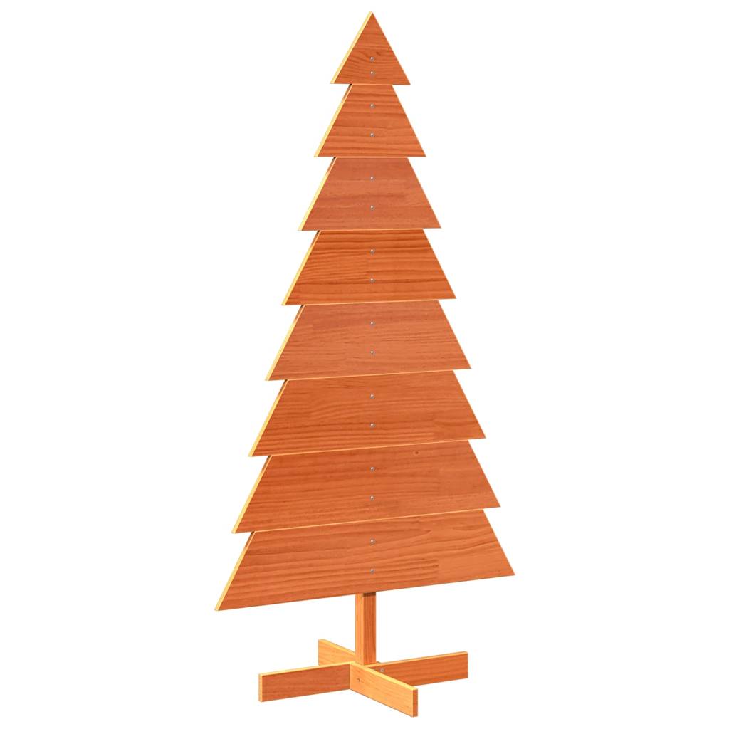 Arbre de Noël en bois pour décoration 150 cm bois de pin massif